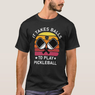 T-shirt Il faut des balles pour jouer au basket-ball