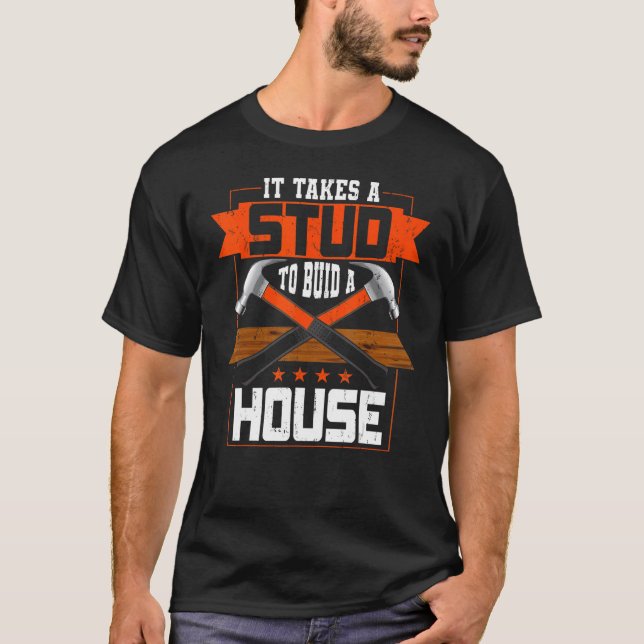 T-shirt Il Faut Un Stube Pour Construire Une Maison (Devant)