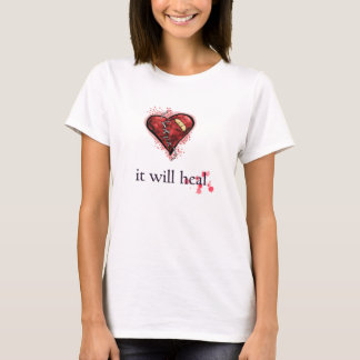 T-shirt "Il guérira" la chemise du coeur brisé