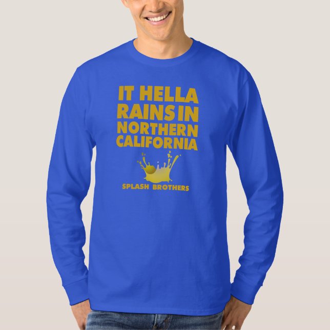 T-shirt Il Hella pleut la chemise de copies (Devant)