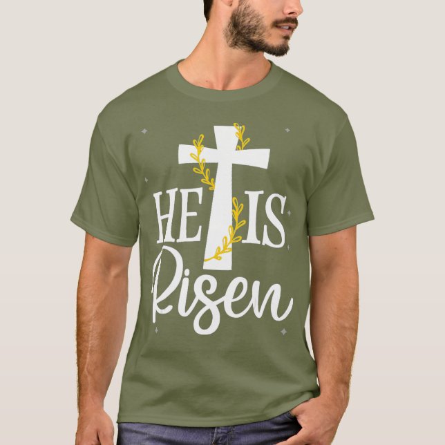 T-shirt Il Jésus est Risqué 5t Plus Taille (Devant)