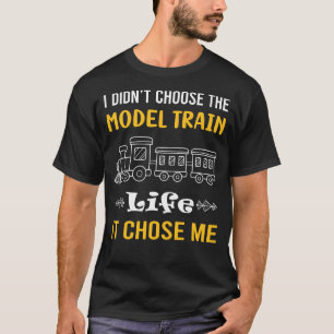 T-shirt Il m'a choisi Modèle Train Trains Chemin de fer Vo