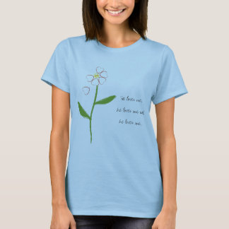 T-shirt Il m'aime, il m'aime pas…