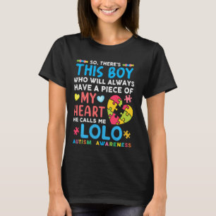 T-shirt Il M'Appelle Lolo Sensibilisation sur l'autisme