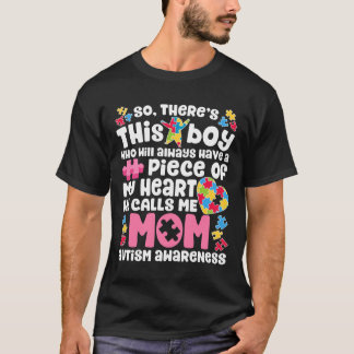 T-shirt Il M'Appelle Maman Sensibilisation sur l'autisme