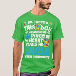 T-shirt Il M'Appelle Oncle Sensibilisation sur l'autisme