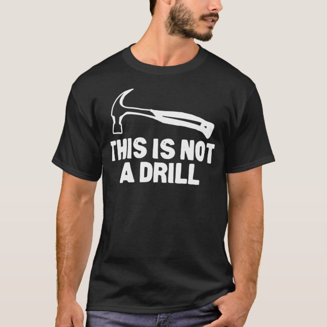 T-shirt Il ne s'agit pas d'un générateur d'outils de marte (Devant)