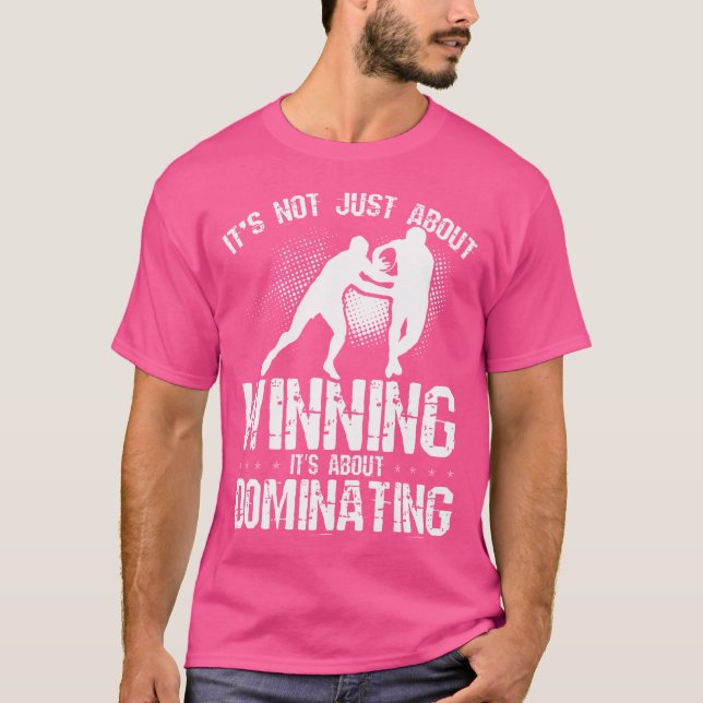 T-shirt Il Ne S'Agit Pas Seulement De Gagner, Il S'Agit De (Devant)
