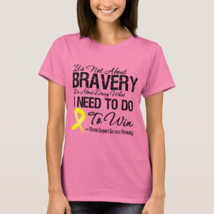 T-shirt Il n'est pas au sujet de sarcome de bravoure