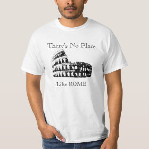 T-shirt Il n'y a AUCUN endroit comme ROME, conception