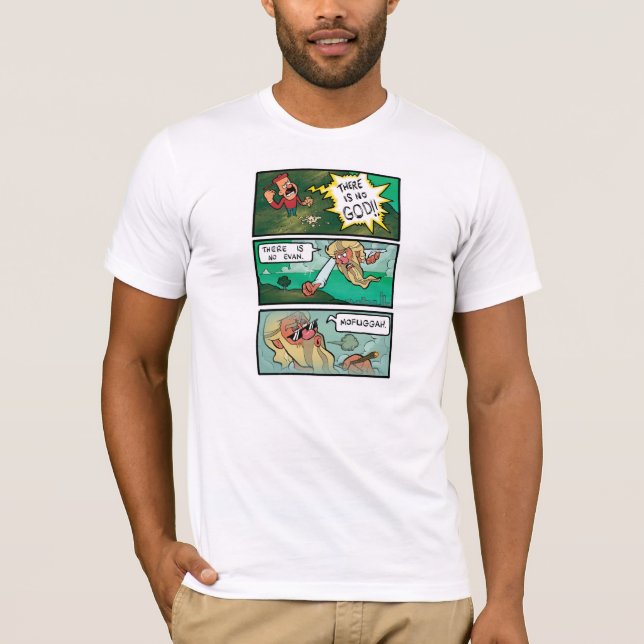 T-shirt Il N'Y A Pas De Chemise Dieu (Devant)