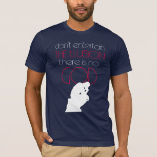 T-shirt Il n'y a pas de Dieu