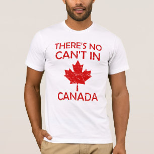 T-shirt Il n'y a pas de solution au Canada pour les Canadi