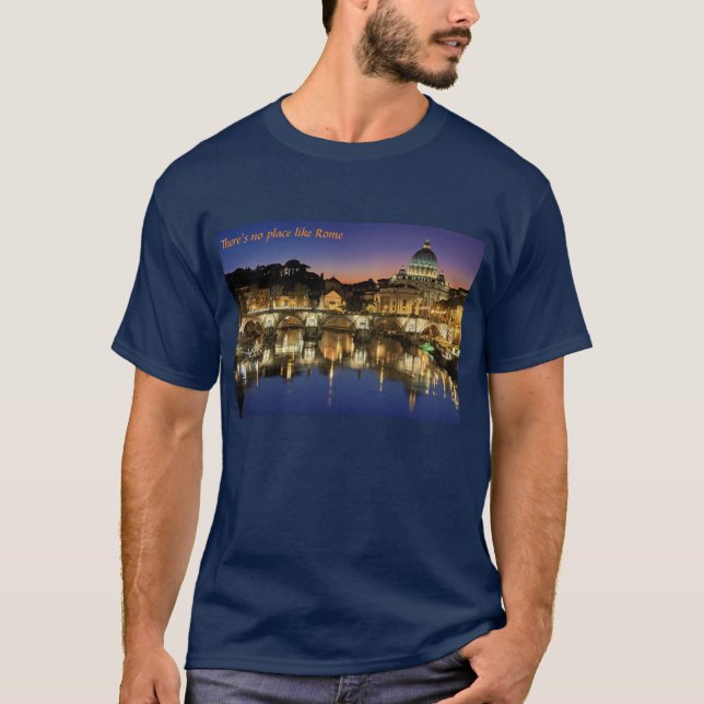 T-shirt Il n'y a pas d'endroit comme Rome (Devant)