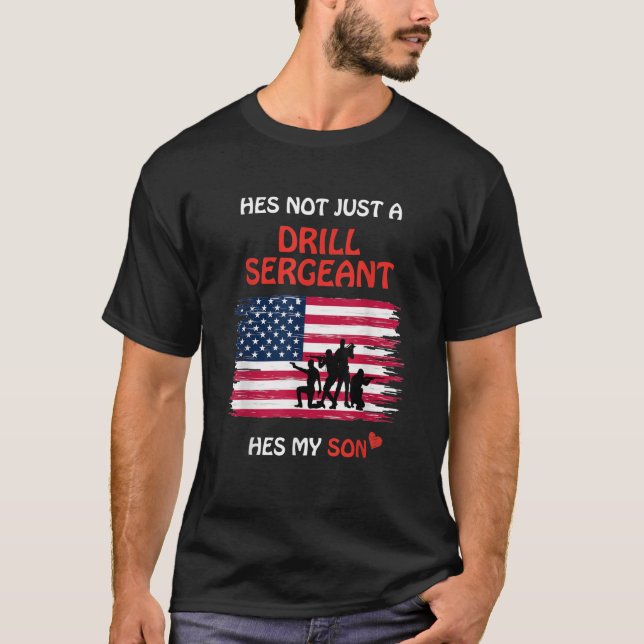 T-shirt Il n'y a pas qu'un sergent d'entraînement qui a un (Devant)