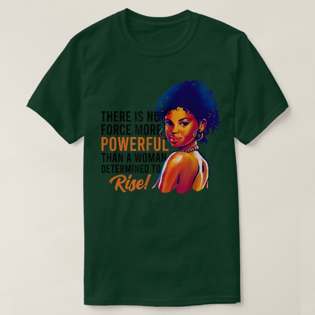 T-shirt Il N'Y A Rien De Plus PuissantÉgalité Des Sexes Em (Design devant)