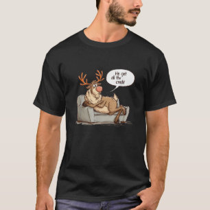 T-shirt Il obtient tout le crédit Discours pour un Noël dr