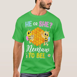 T-shirt Il Ou Elle Doit Être Un Baby shower De Révélation 