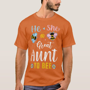 T-shirt Il Ou Elle Grande Tante À Être Révélé Genre