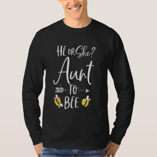 T-shirt Il Ou Elle Tante D'Être Nouvelle Tante À Être