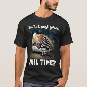 T-shirt Il Passe Votre Temps De Prison Drôle Comédie Anti-