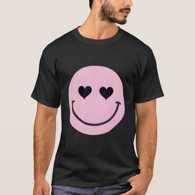 T-shirt Il Regarde Le Jour De Son Visage Heureux (Devant)