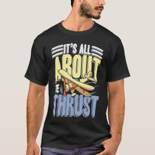 T-shirt Il s'agit de la poussée pour le pilote et le copil