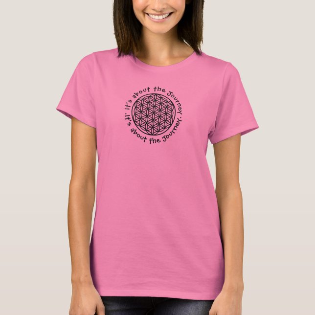 T-shirt Il s'agit du voyage (Devant)