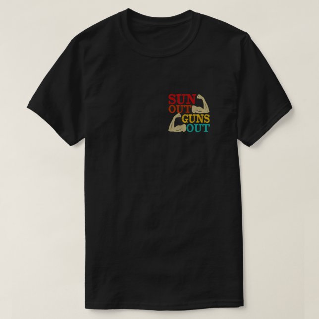 T-shirt Il Sonne Des Armes À Feu  (Design devant)