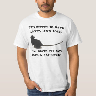 T-shirt "IL vaut MIEUX D'AVOIR AIMÉ, ET chemise PERDUE de