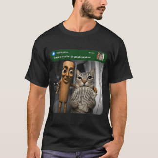 T-shirt Il y a du mouvement à la porte d'entrée Tung Tung