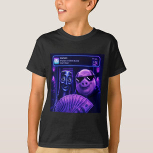 T-shirt Il y a du mouvement à l'avant Tung Tung Tung Sahur