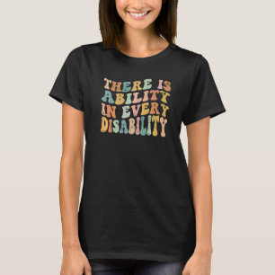 T-shirt Il y a une capacité dans chaque handicap Sensibili