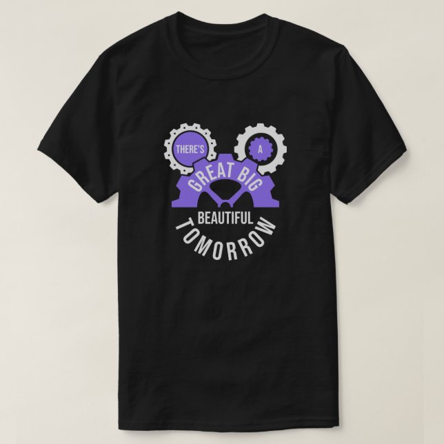 T-shirt Il y a une grande beauté demain (Design devant)