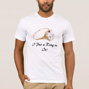 T-shirt Il y met une bague/Sauvez la date