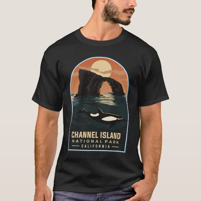 T-shirt Île Channel (Devant)