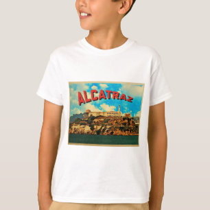 T-shirt Île d'Alcatraz vintage