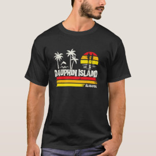 T-shirt Île Dauphin Alabama Hommes, Femmes, Enfants, Fille