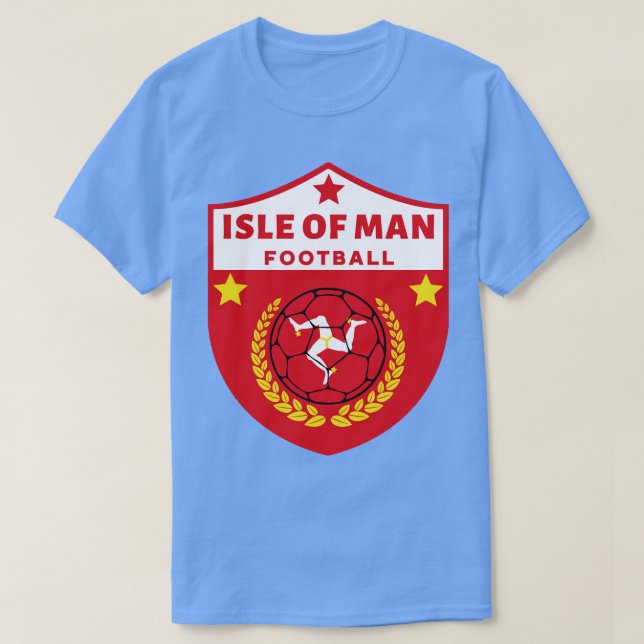 T-shirt Île De Man Football (Design devant)