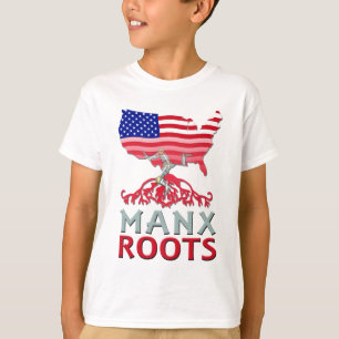 T-shirt Île de Man Manx American Kids Tee