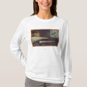 T-shirt Île de Père Noël Catalina, casino de CA, poisso