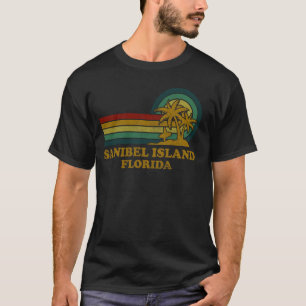 T-shirt Île de Sanibel Floride Vacances d'été en famille P