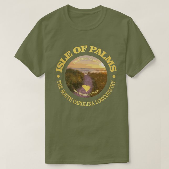 T-shirt Île des Palmes (C) (Design devant)