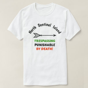 T-shirt Île du nord de sentinelle : Aucune chemise de