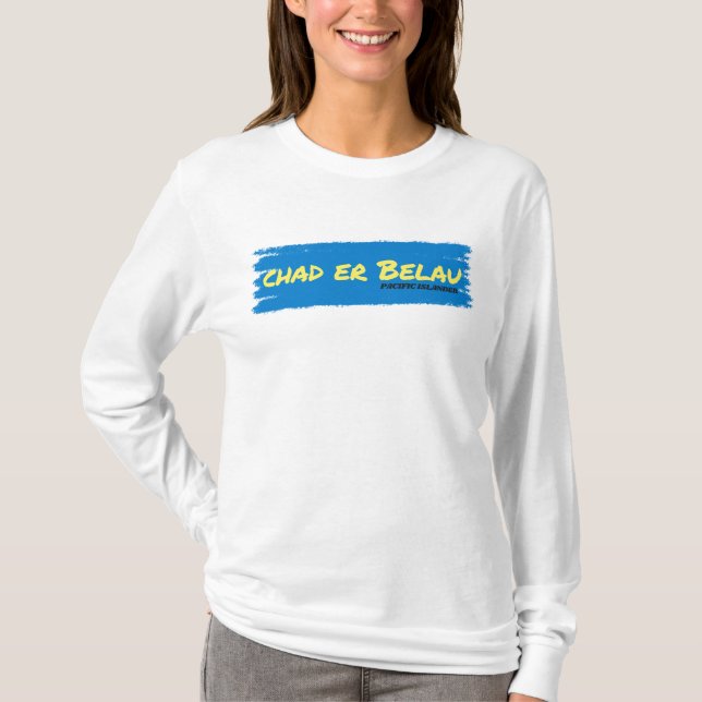 T-shirt Île du Pacifique autochtone du Palauan (Devant)
