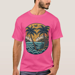 T-shirt Île Échap