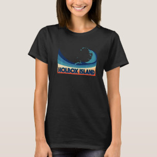 T-shirt Île Holbox Mexique Surf Rétro Voile & Pêche