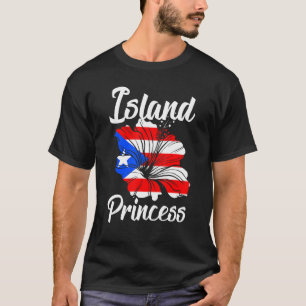 T-shirt Île Princess Porto Rico Boricua Porto Rico