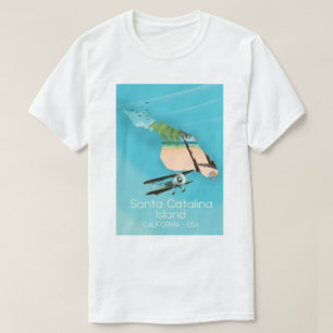 T-shirt Île Santa Catalina Californie États-Unis