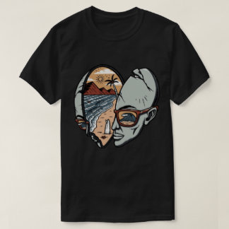 T-shirt Île Skull